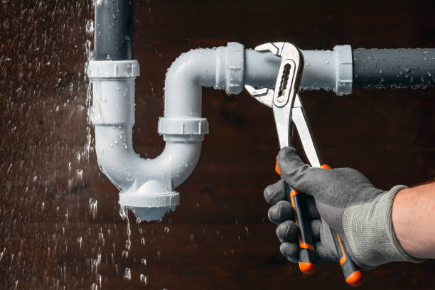 Professional Drain Cleaning technician working in Brownsville, MD